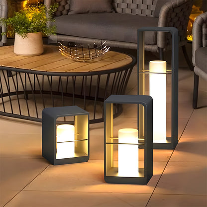 Minimalist Solar Garden Lights Waterproof Post Lights