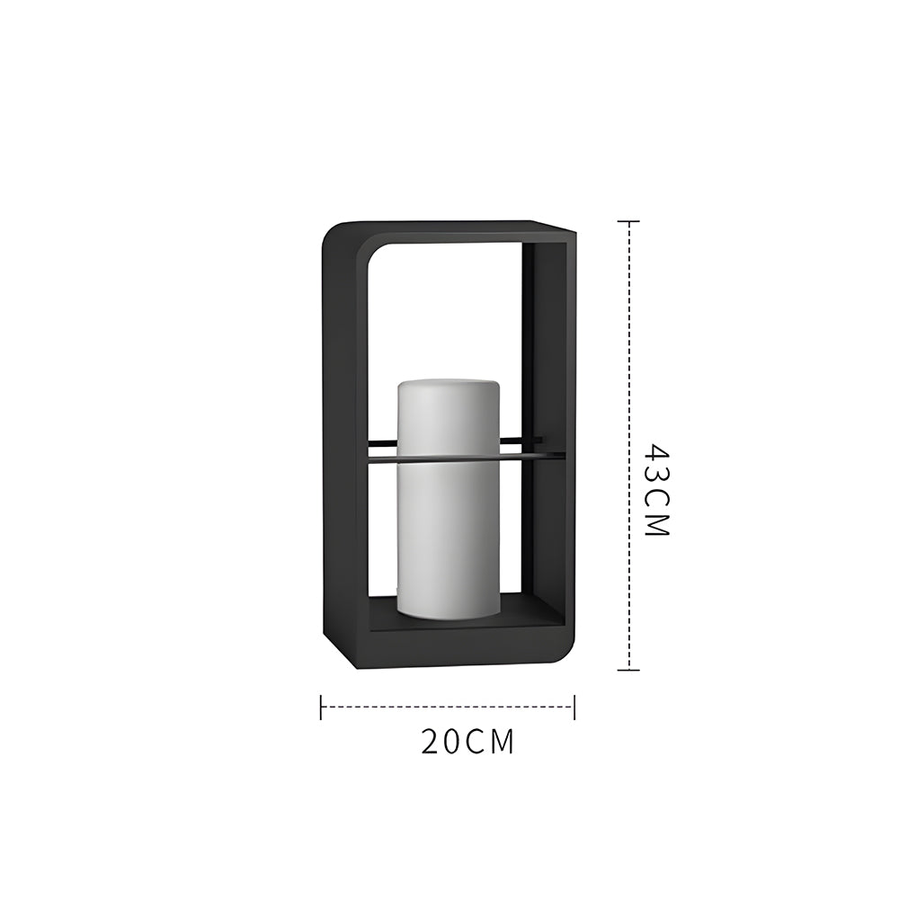 Minimalist Solar Garden Lights Waterproof Post Lights