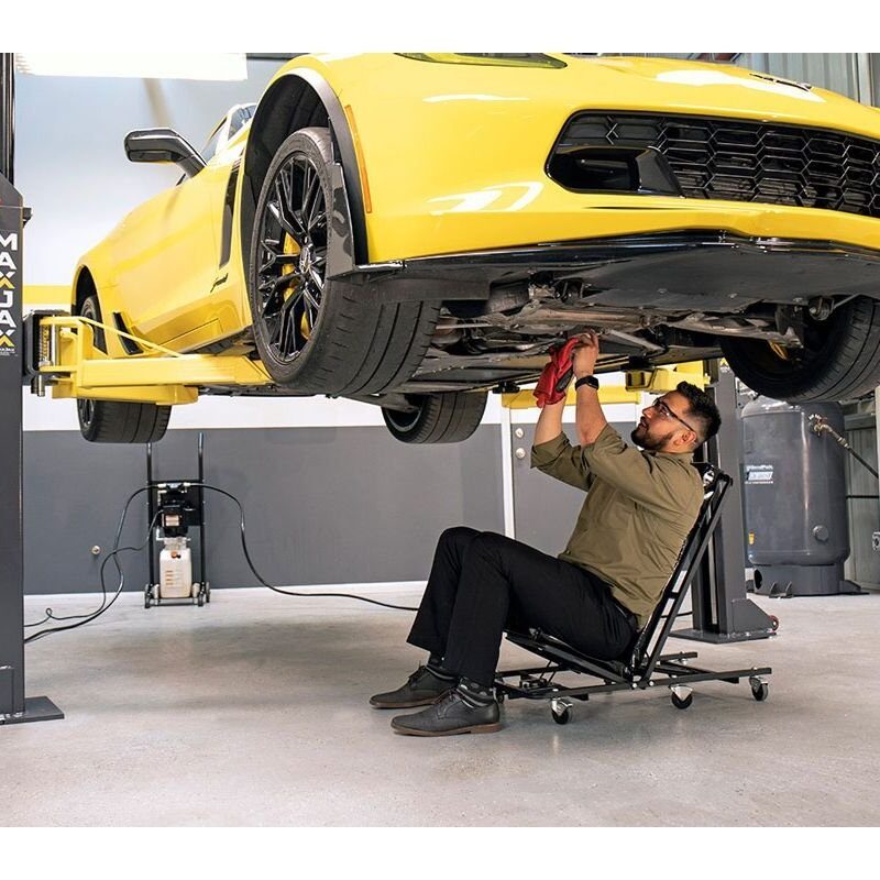 MaxJax Portable Two-Post Garage Lift