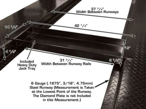 Atlas Garage PRO8000 8,000 lb 4-Post Lift - Image 2