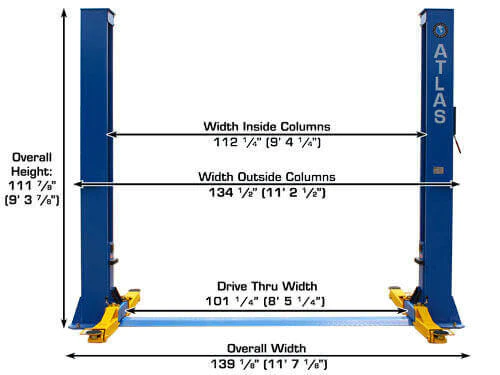 Atlas BP10000X 10,000 lbs Baseplate Lift - Image 6